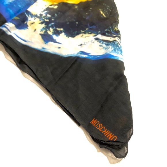 COPY - Badana/Neckerchief 30 Years Moschino Scarf - Picture 3 of 4